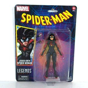 Marvel Legends Spider-Man Retro Jessica Drew Spider-Woman 6-Inch Action Figure